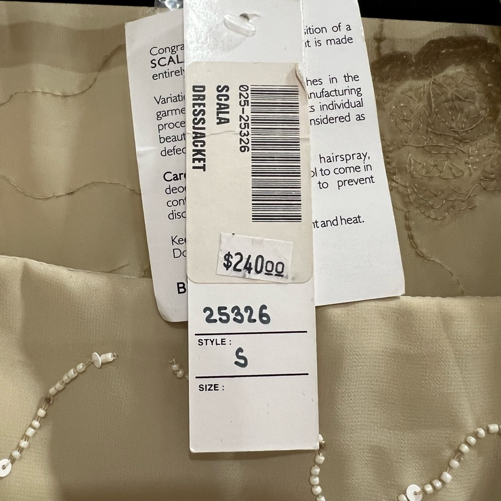 Scala Cream Embellished Maxi Dress - Picture 5 of 13